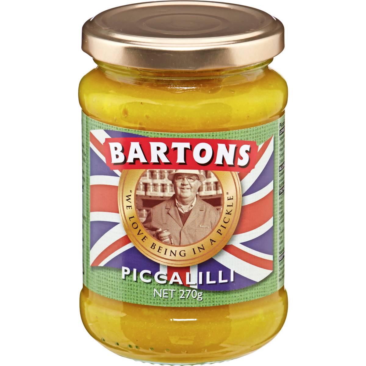 Calories in Bartons Pickles Piccalilli