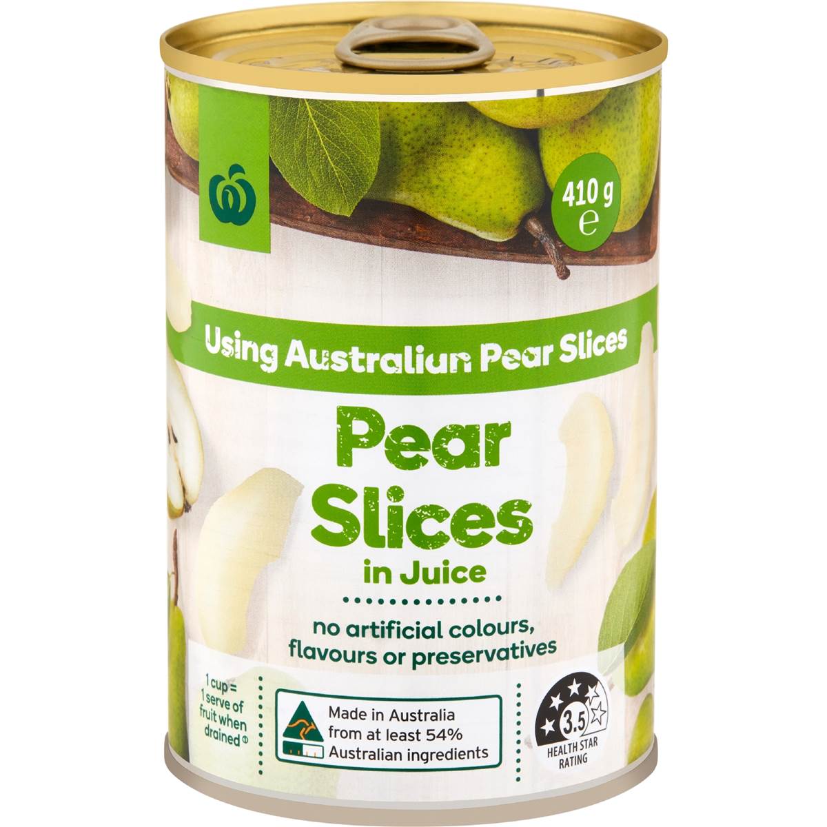 Woolworths Australian Pear Slices In Juice