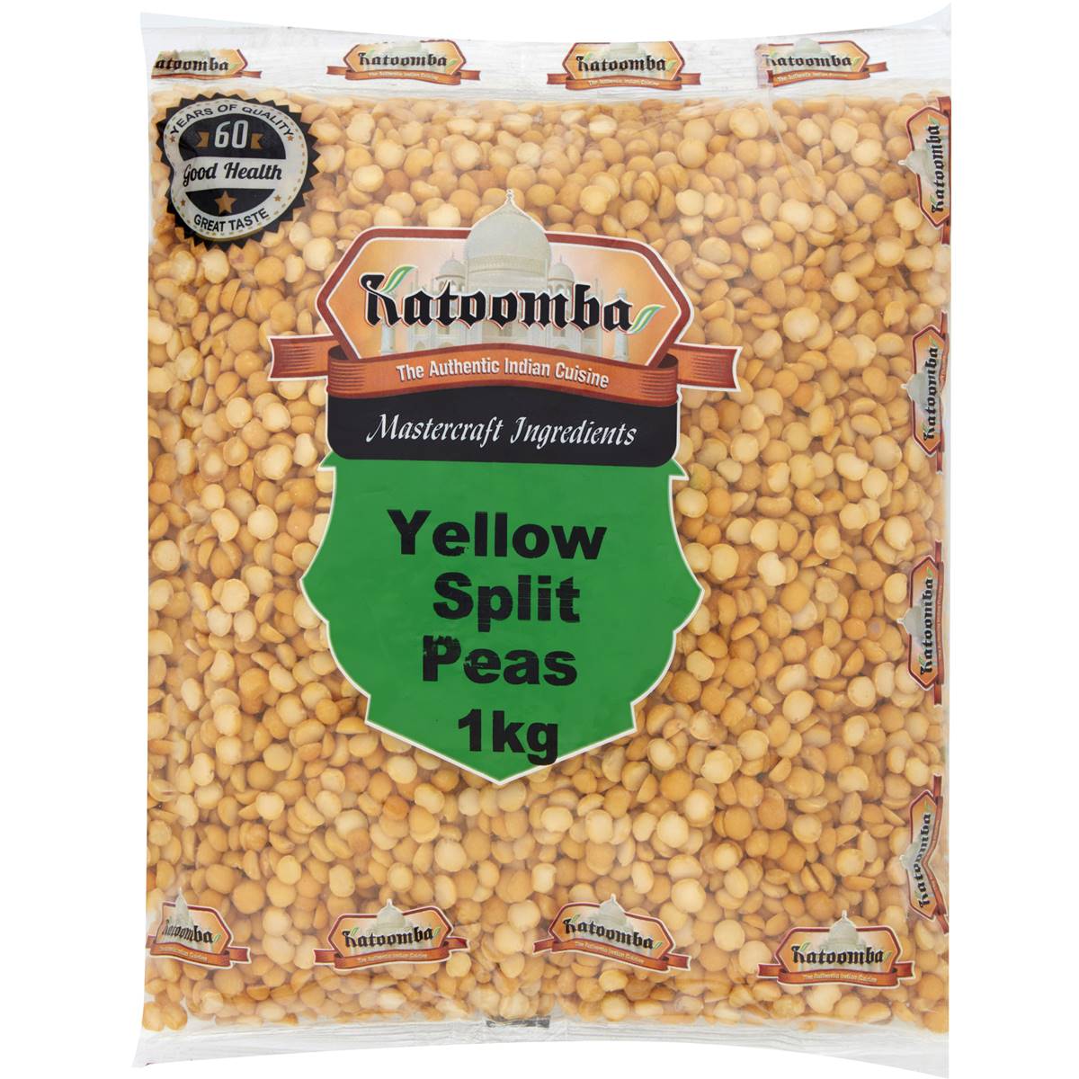 Calories in Katoomba Ingredients Yellow Split Peas
