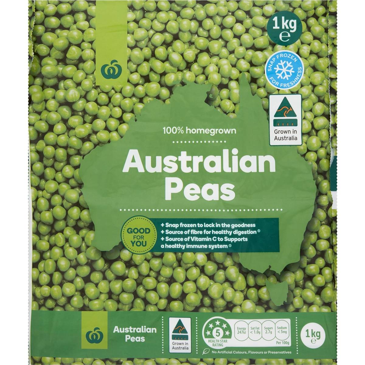 Woolworths Frozen Australian Peas