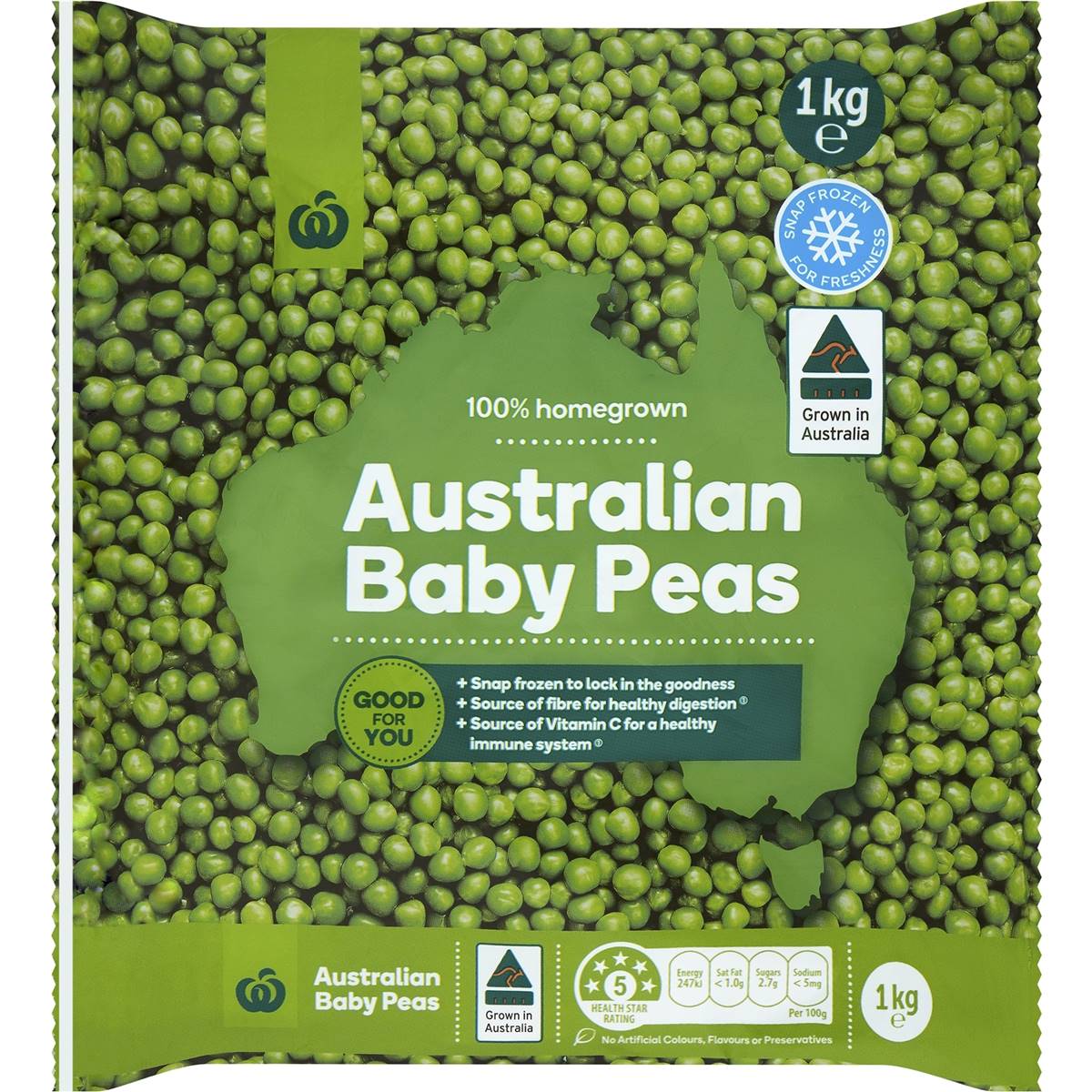 Woolworths Australian Baby Peas