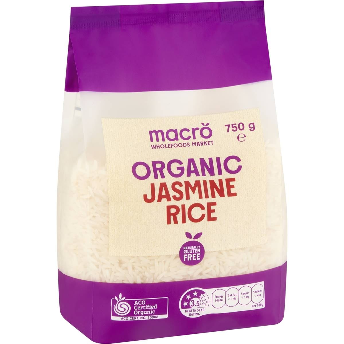 Macro Organic Jasmine Rice