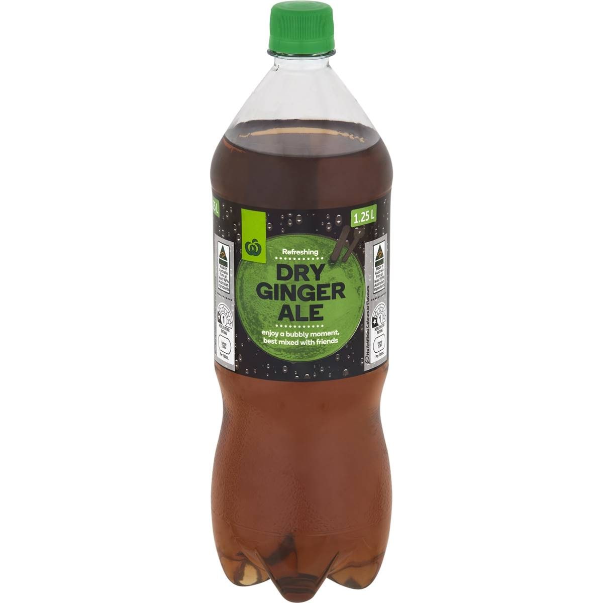 Calories in Woolworths Dry Ginger Ale calcount