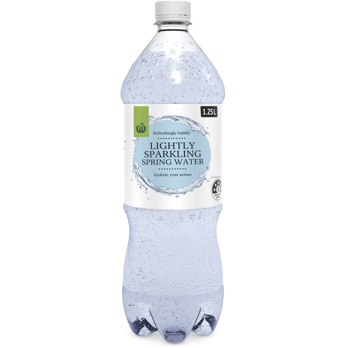 Calories in Coles Lightly Sparkling Spring Water calcount