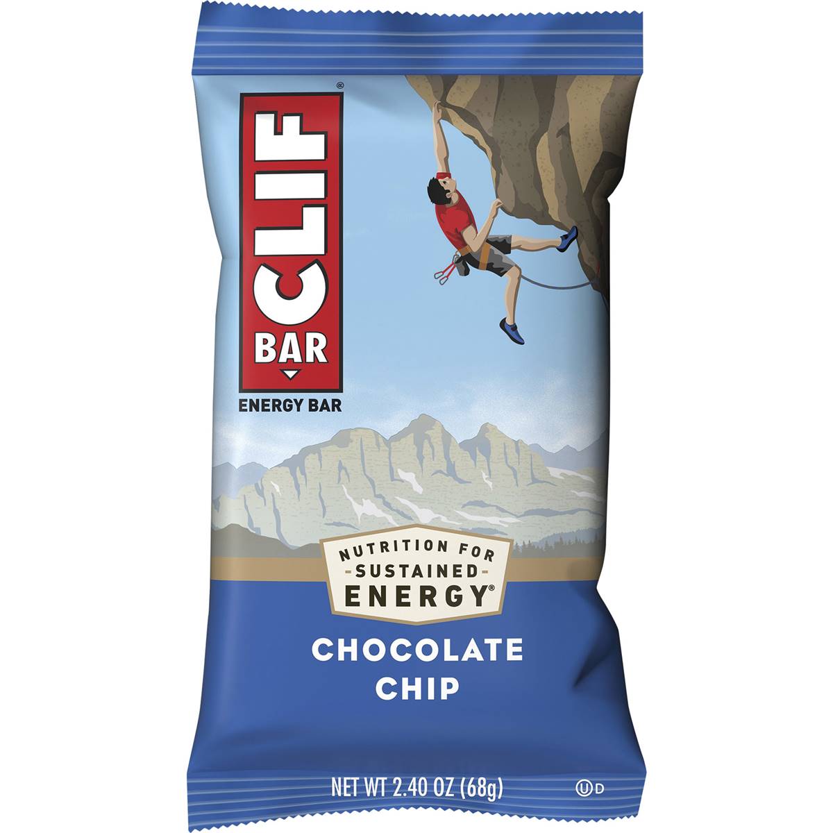 Calories in Clif Bar Energy Bar Chocolate Chip
