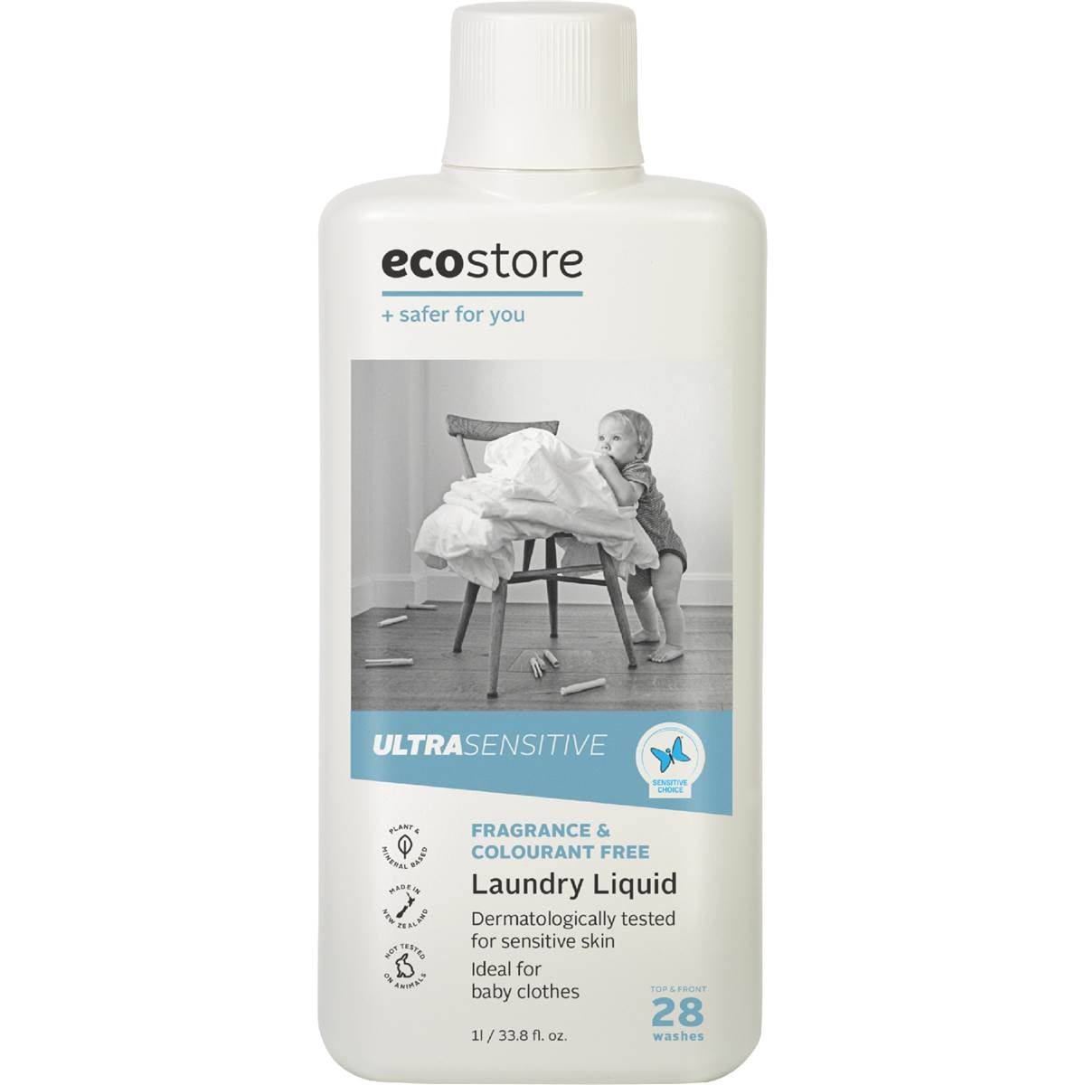 Ecostore Ultra Sensitive Fragrance Free Laundry Liquid 1L