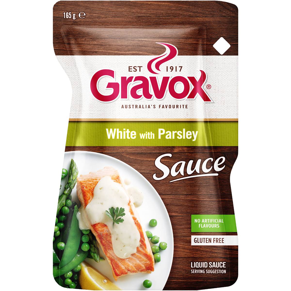 Calories in Gravox Finishing Sauce Parsley White calcount