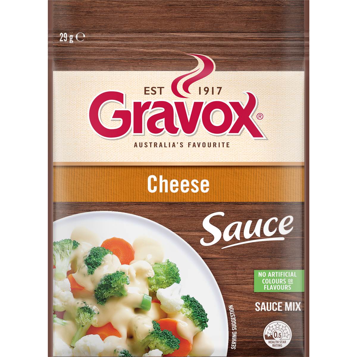 Calories in Gravox Saucery Cheese Sauce Mix calcount