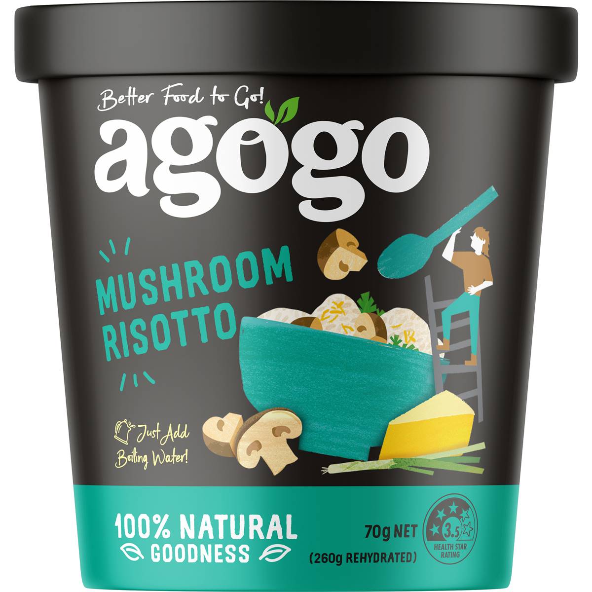 Agogo Mushroom Risotto