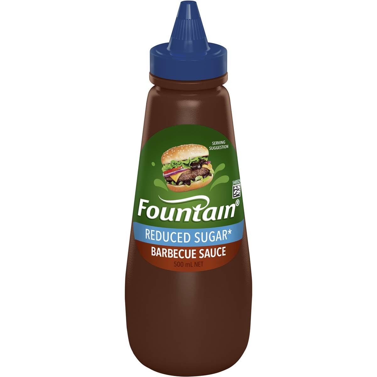 Fountain Barbecue BBQ Sauce Reduced Sugar