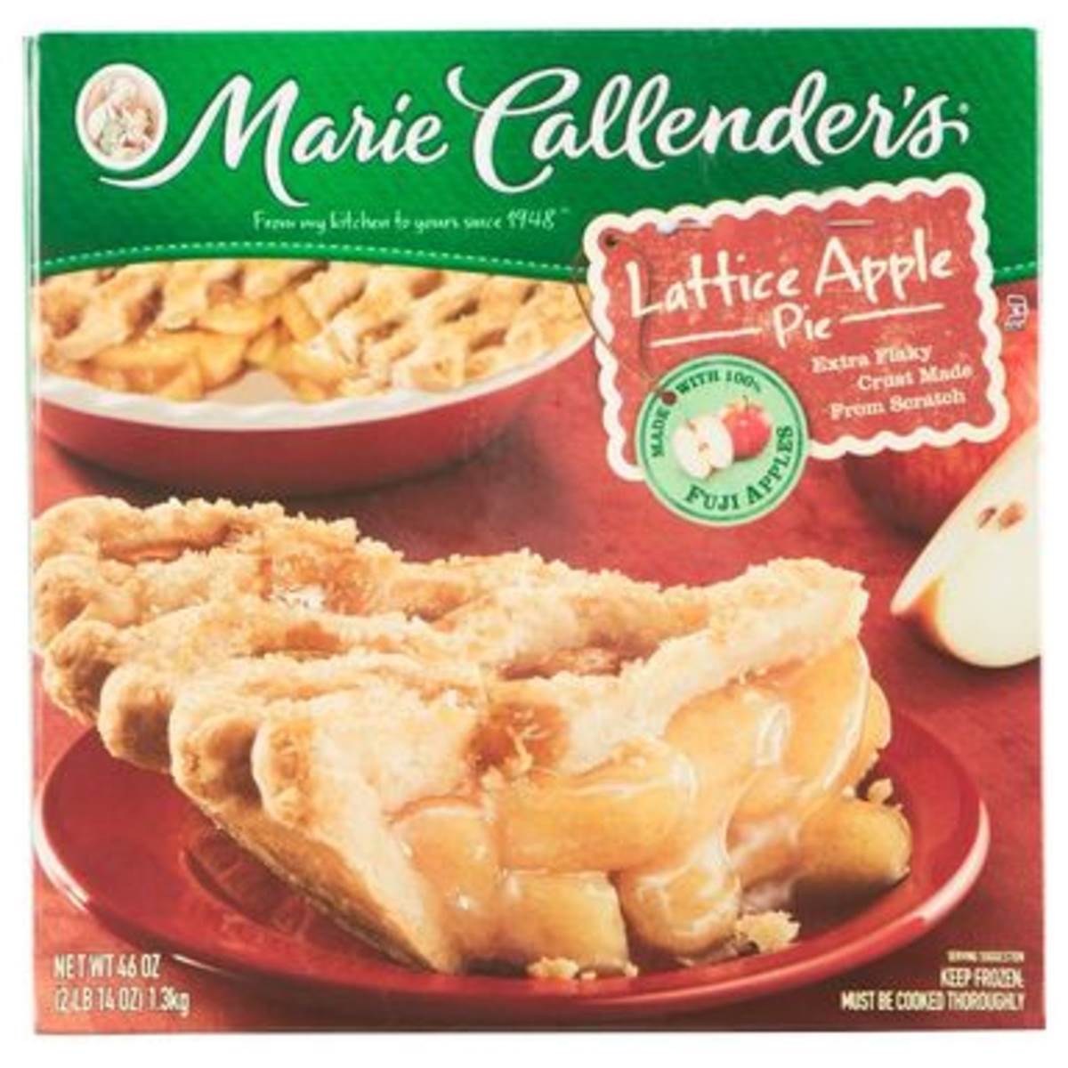 Marie Callenders Family Pies & Desserts Latice Apple Pie 1 