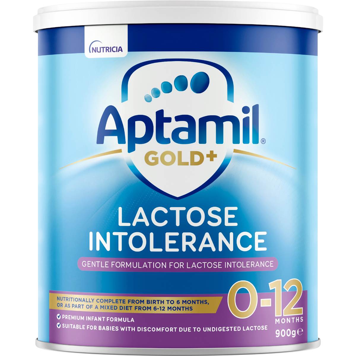 Aptamil Gold+ Lactose Intolerance Baby Formula From 0-12 Months