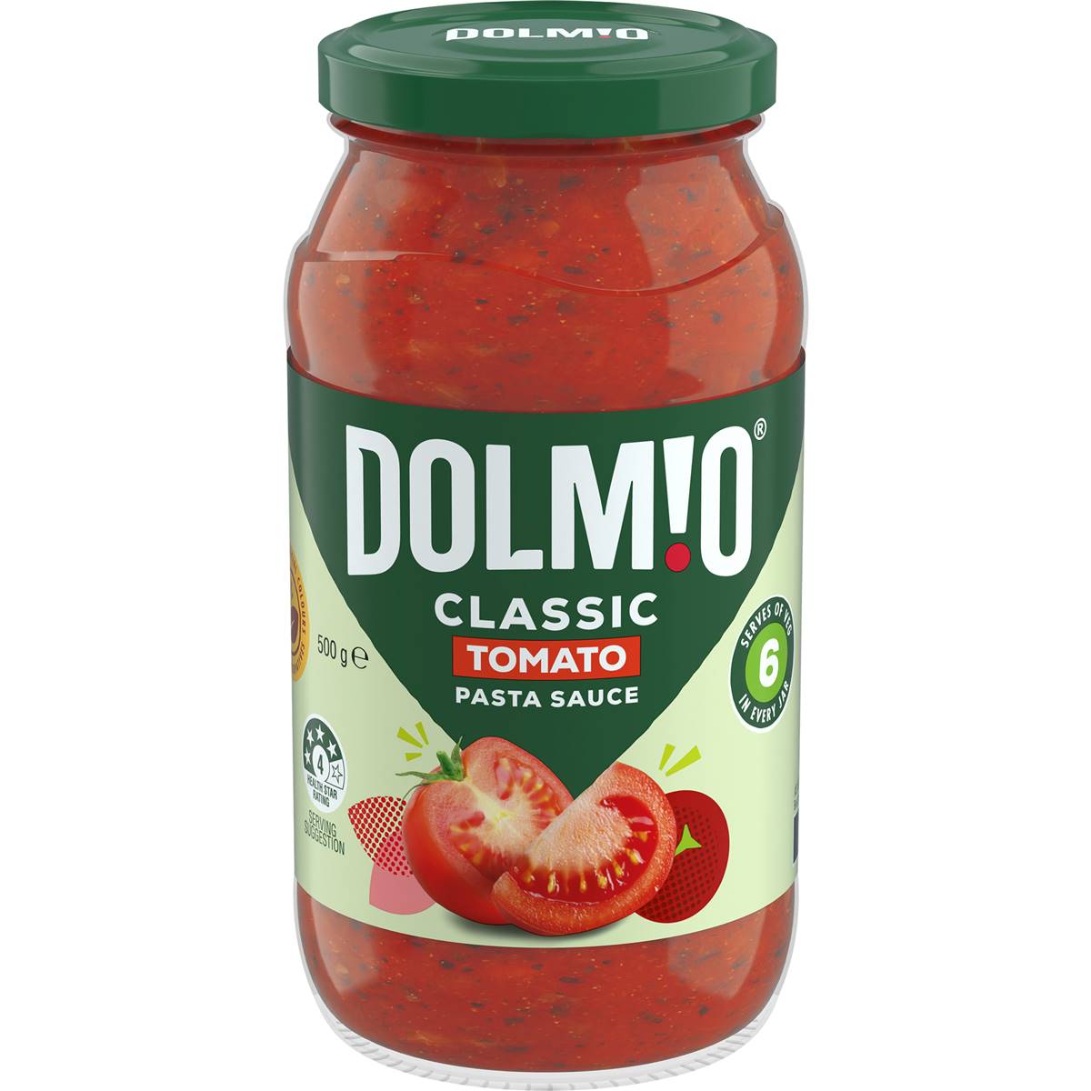 Calories in Dolmio Traditional Classic Tomato Sauce calcount