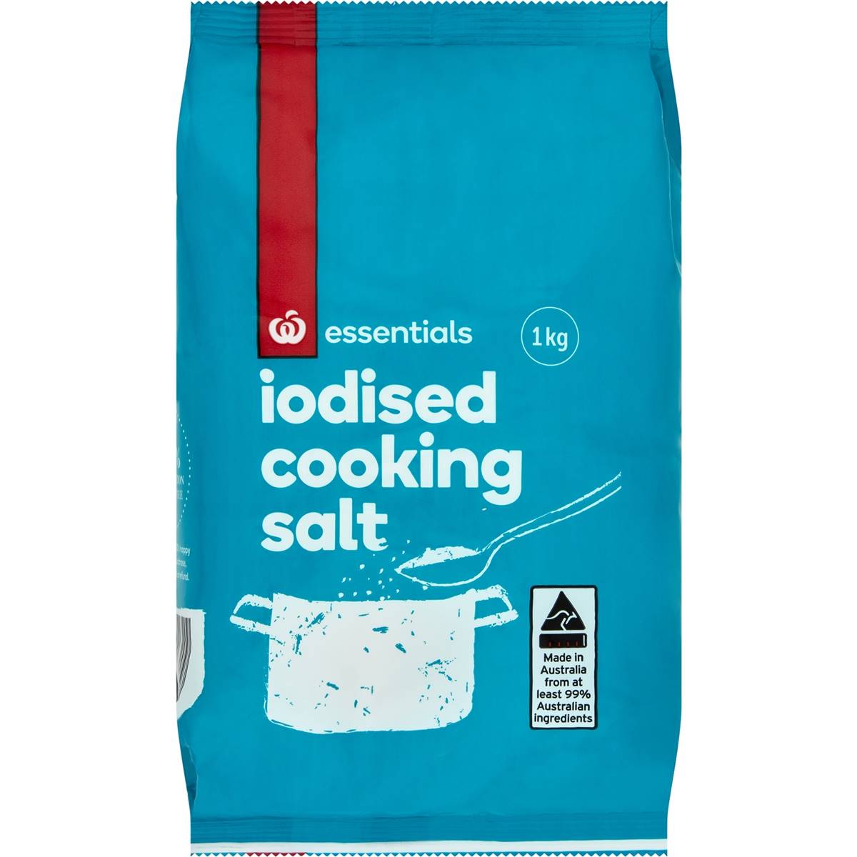 Homebrand Iodised Salt 1kg Woolworths