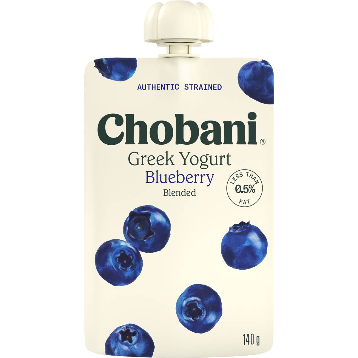 Calories in Chobani Honey Yogurt, pouch calcount