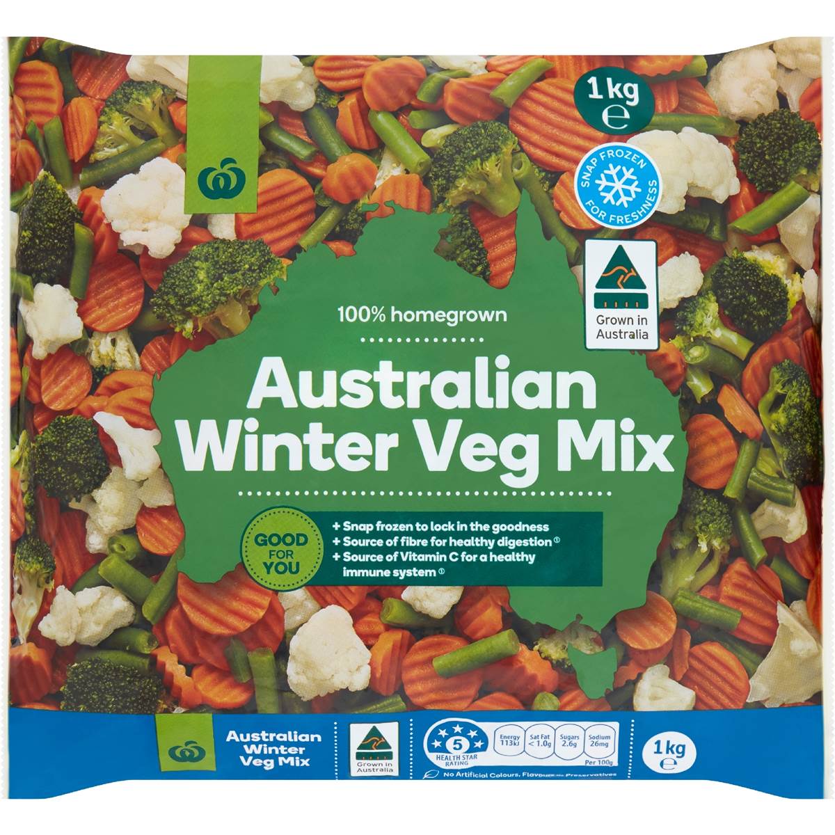 Woolworths Winter Veg Mix