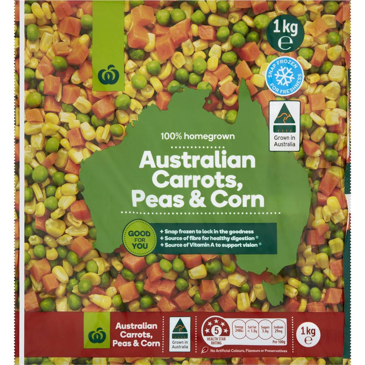 calories-in-woolworths-carrots-peas-corn-calcount