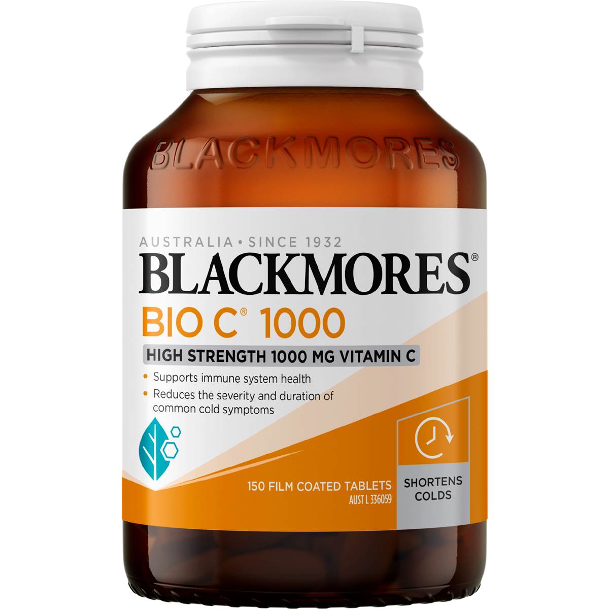 Blackmores Bio C 1000mg Support Tablets 150 pack