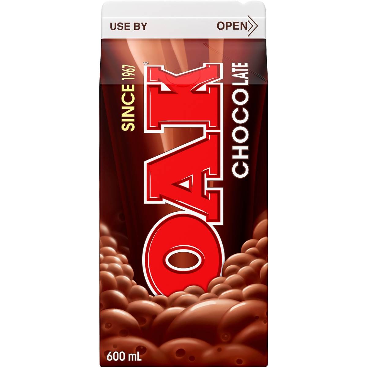 Oak Chocolate Flavoured Milk 600mL