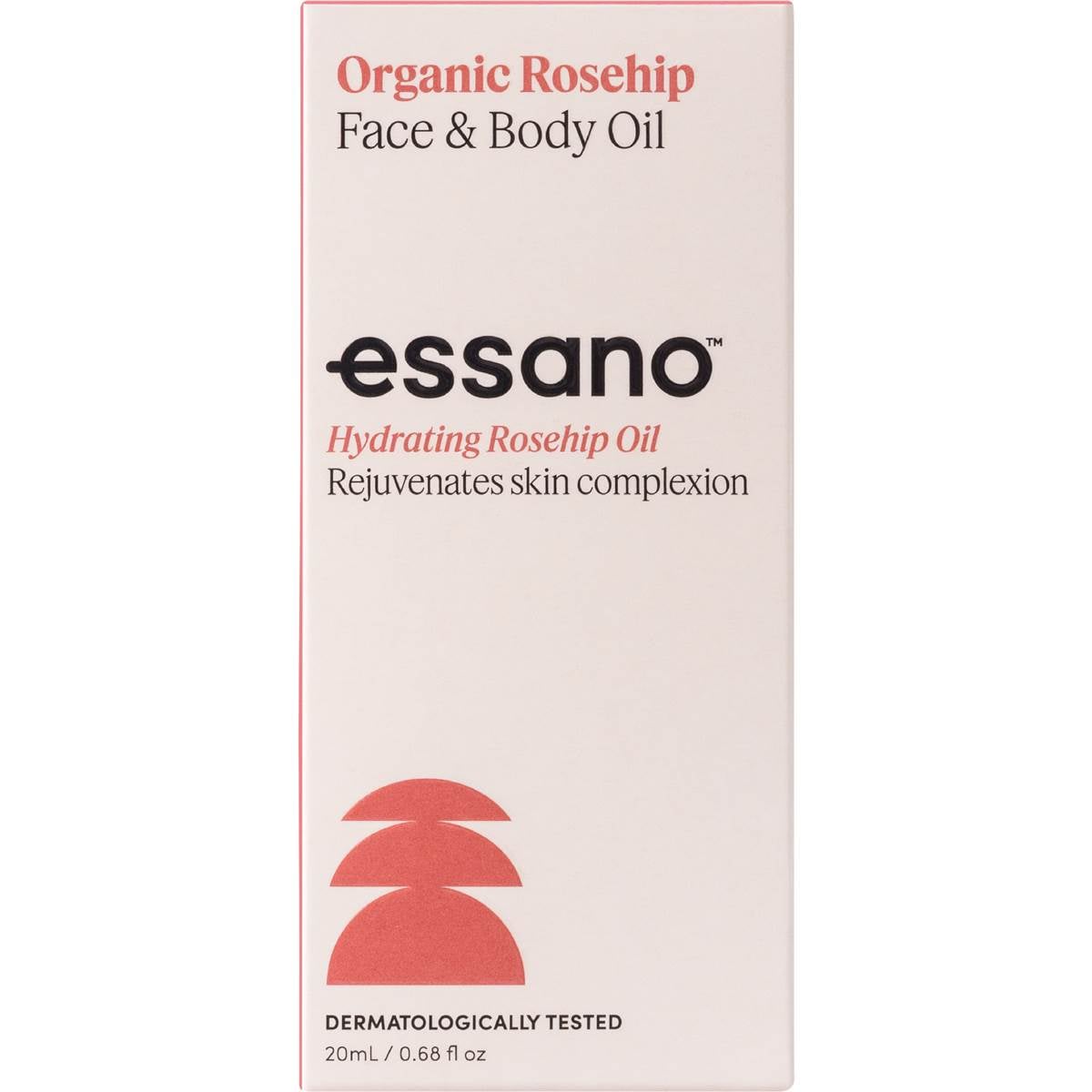 Essano Rosehip Oil Certified Organic 20mL