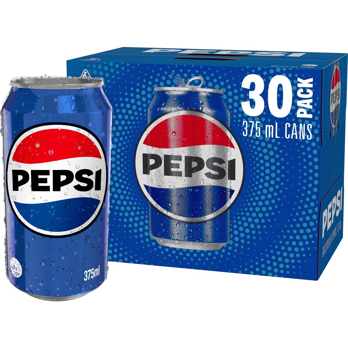 Pepsi Cans 30x375ml | Woolworths