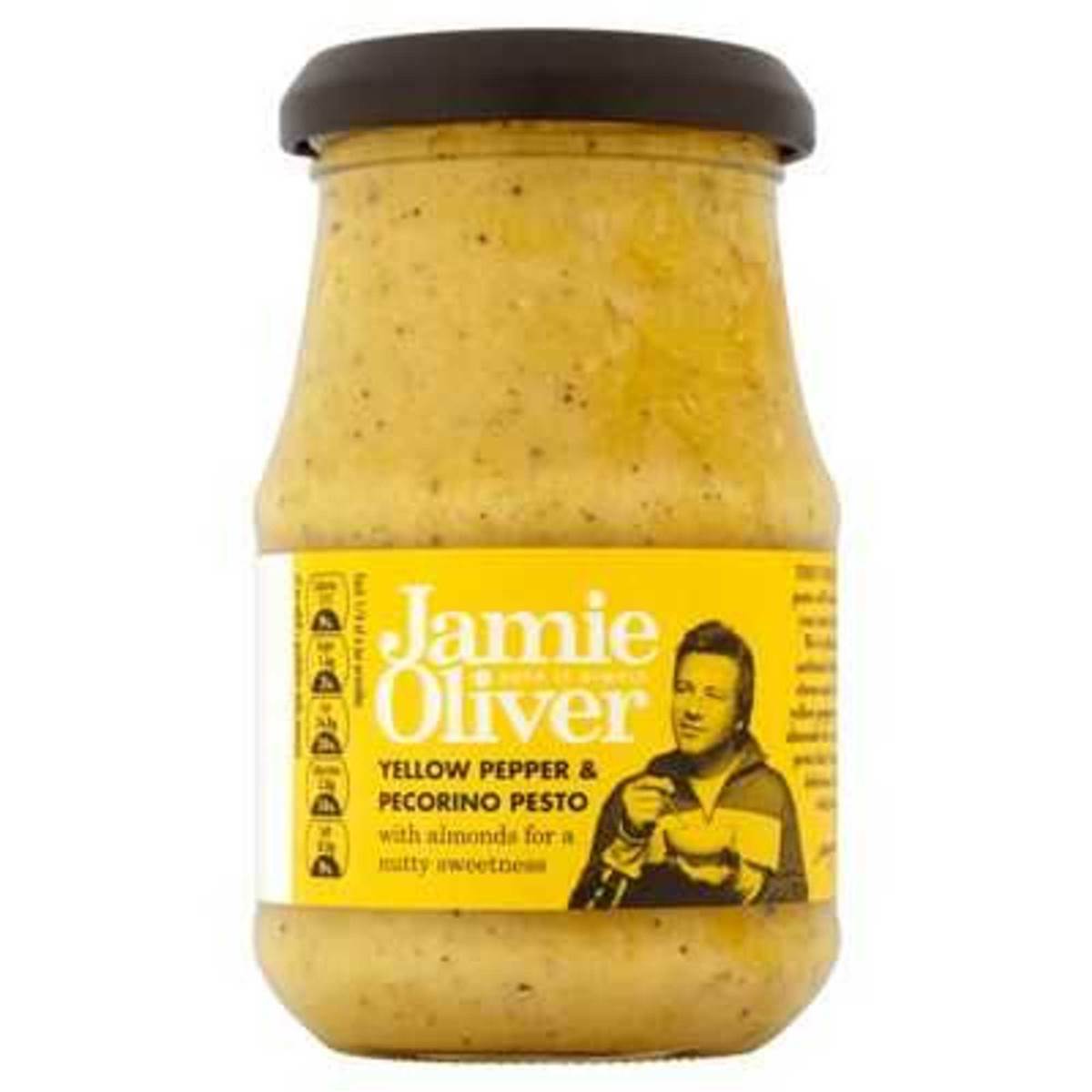 Jamie Oliver Pesto Yellow Pepper & Pecorino 190g Woolworths