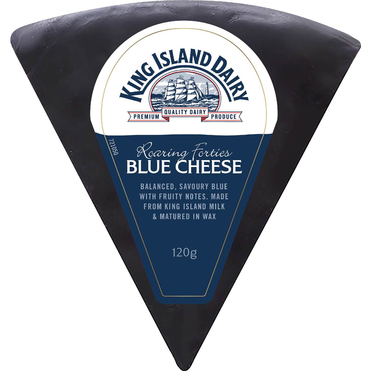 Calories in King Island Roaring 40s Blue Cheese calcount