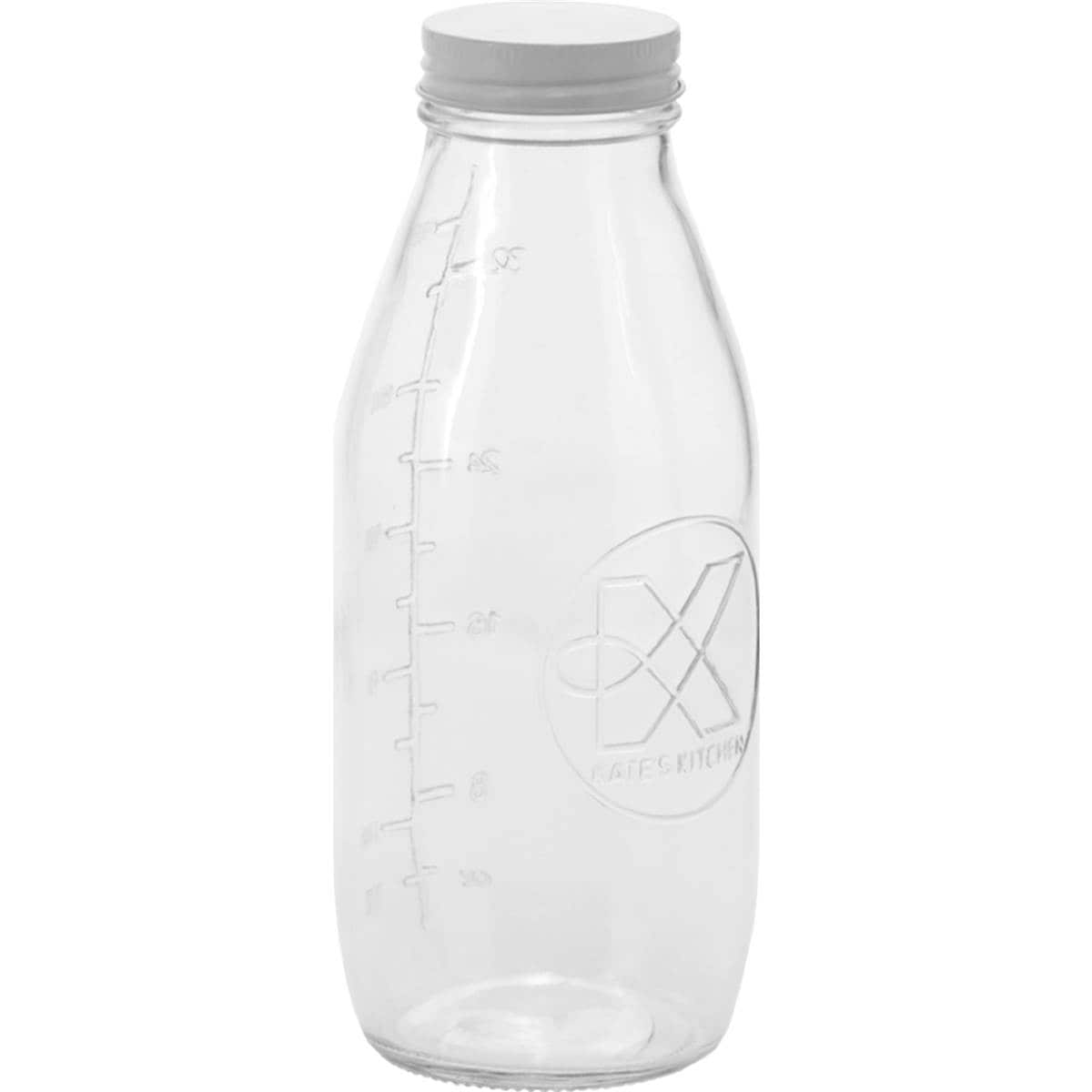 Kate's Kitchen Glass Sauce Bottle