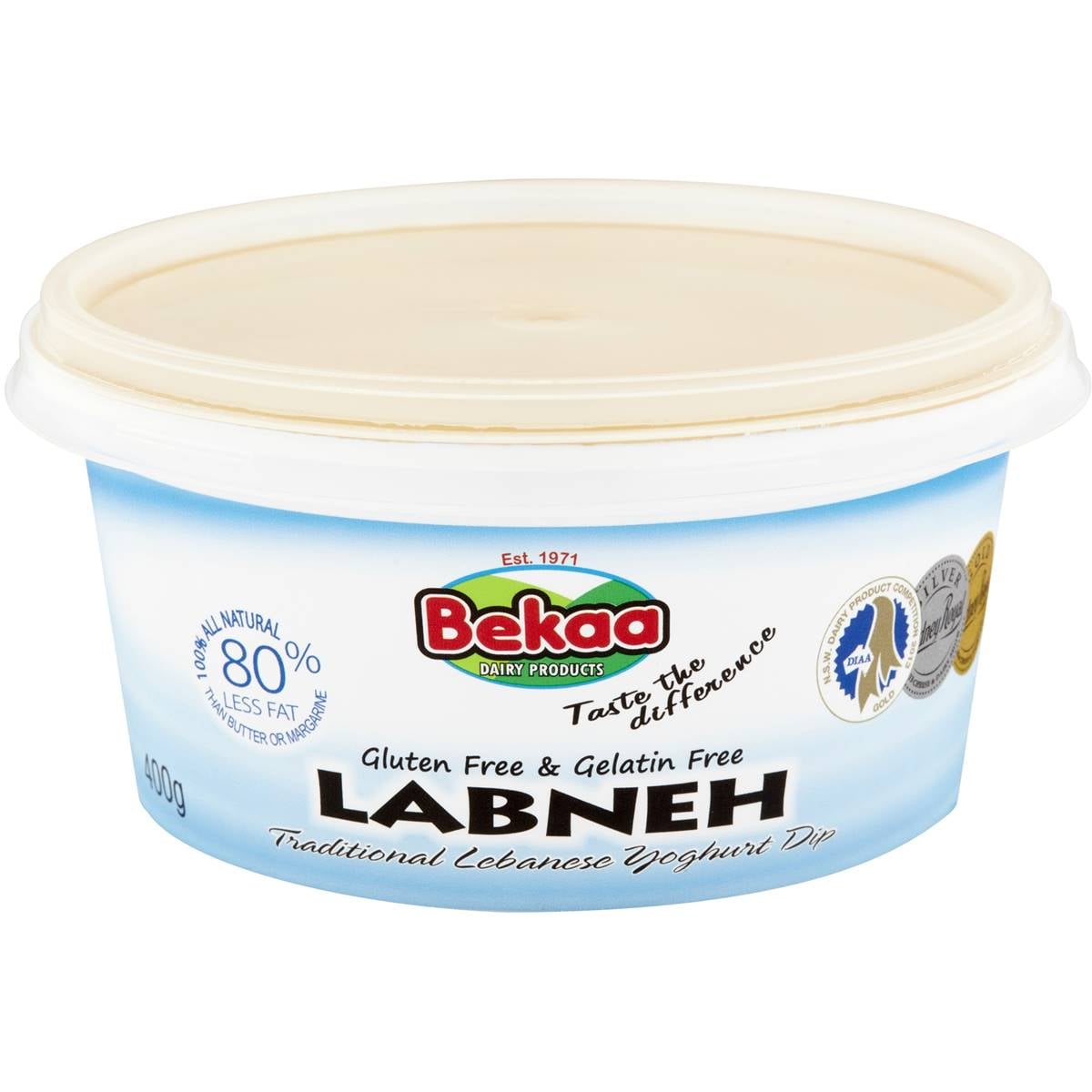 Calories in Bekaa Spreadable Labneh Dip calcount