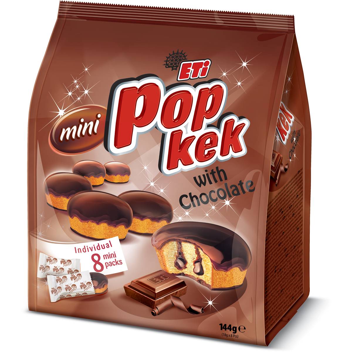 Eti Popkek With Chocolate Snack