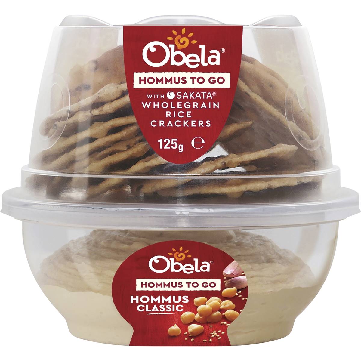 Calories in Obela Grab & Go Classic Hommus calcount