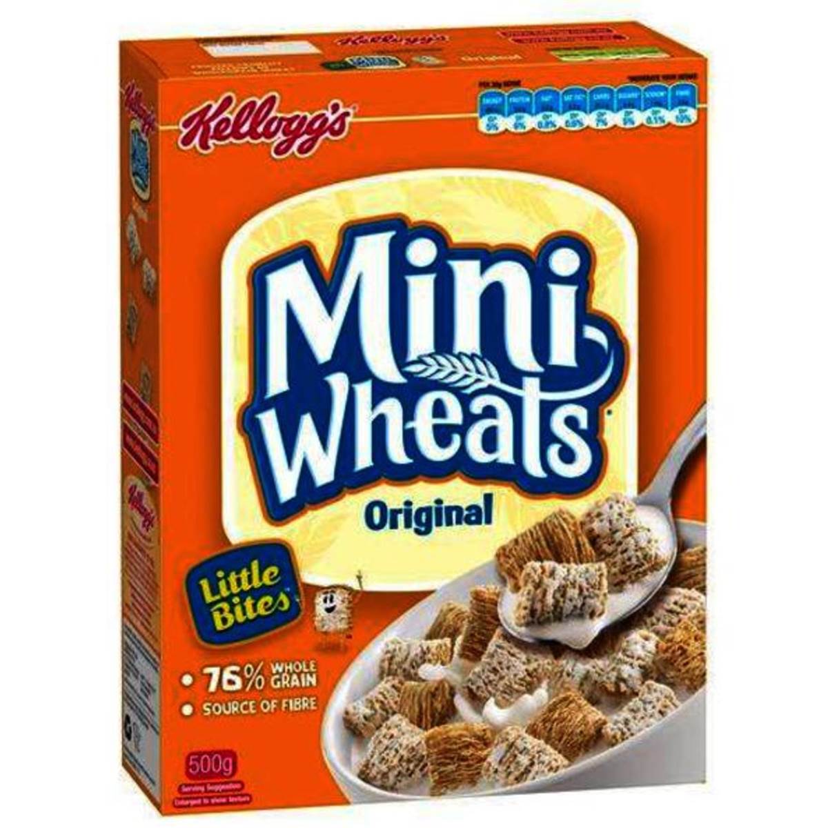 Kellogg's Mini Wheats Little Bites Original 500g | Woolworths