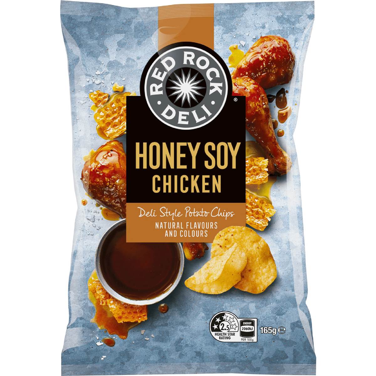 Calories in Red Rock Deli Share Pack Honey Soy Chicken calcount