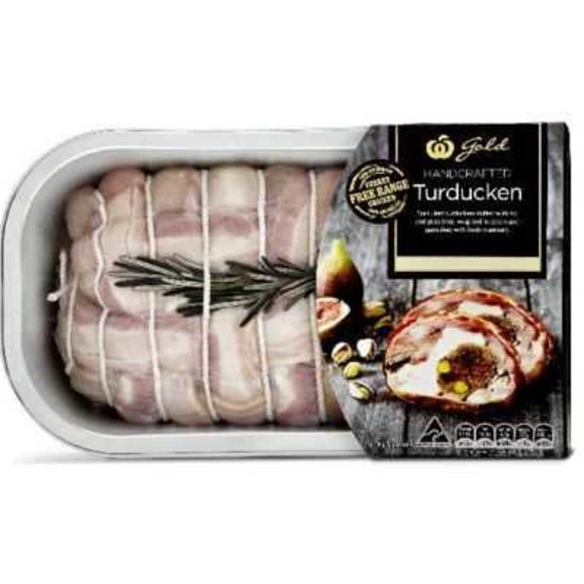Woolworths Gold Turducken Fig & Pistachio min. 1kg Woolworths