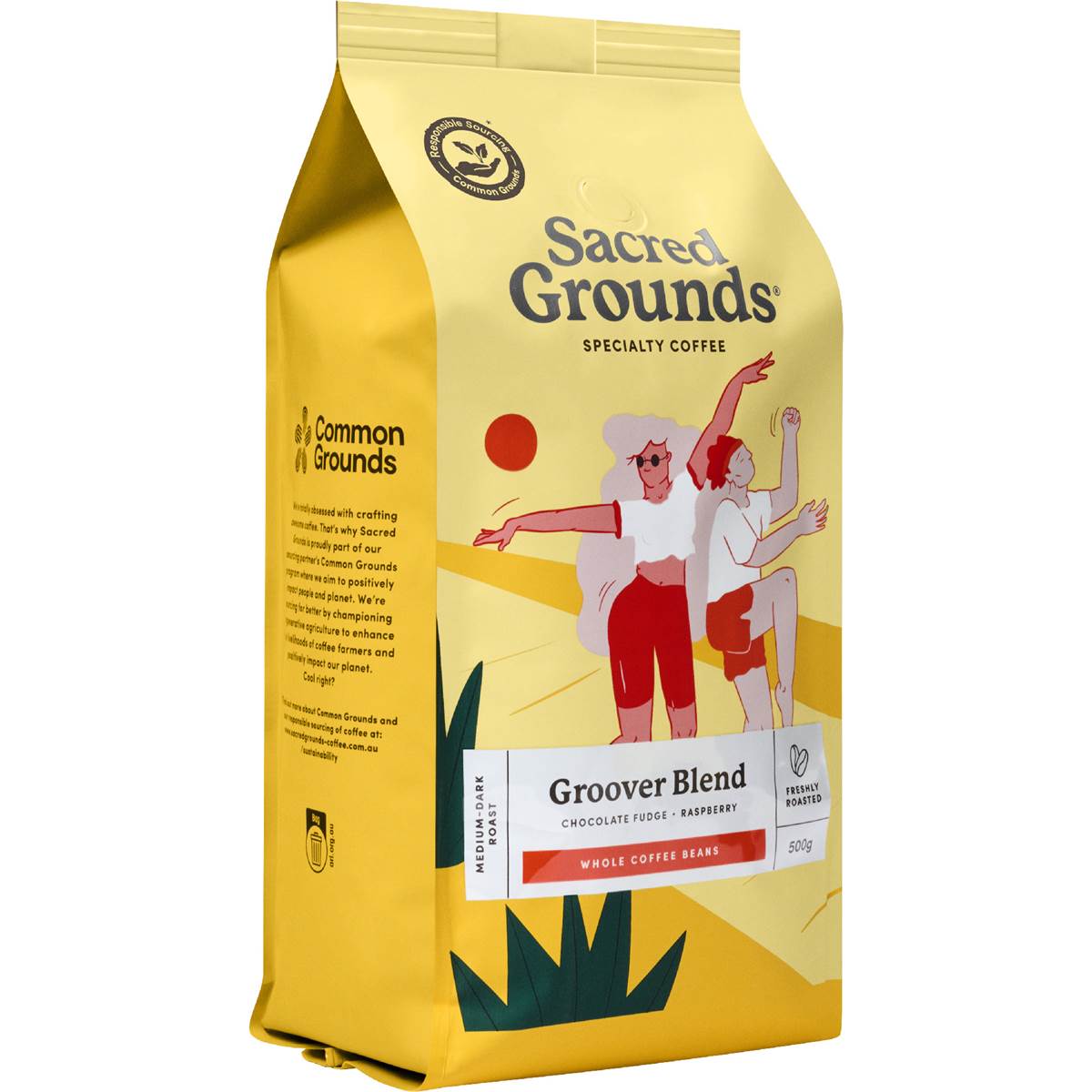 Sacred Grounds Groover Blend Coffee Beans