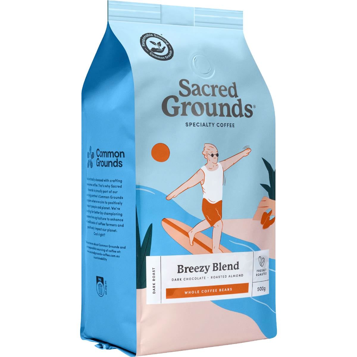 Sacred Grounds Breezy Blend Coffee Beans