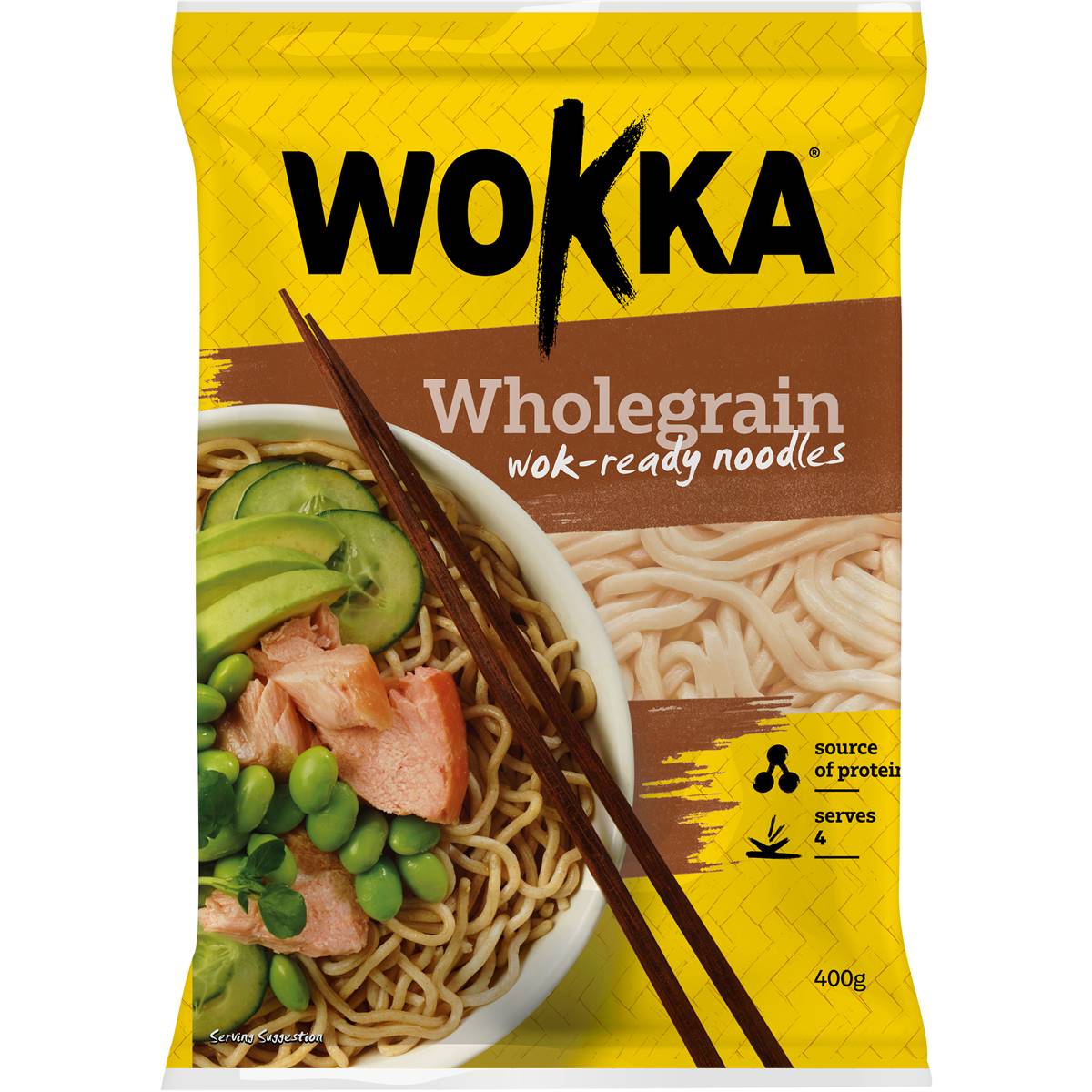 Calories in Wokka Noodles Wholegrain
