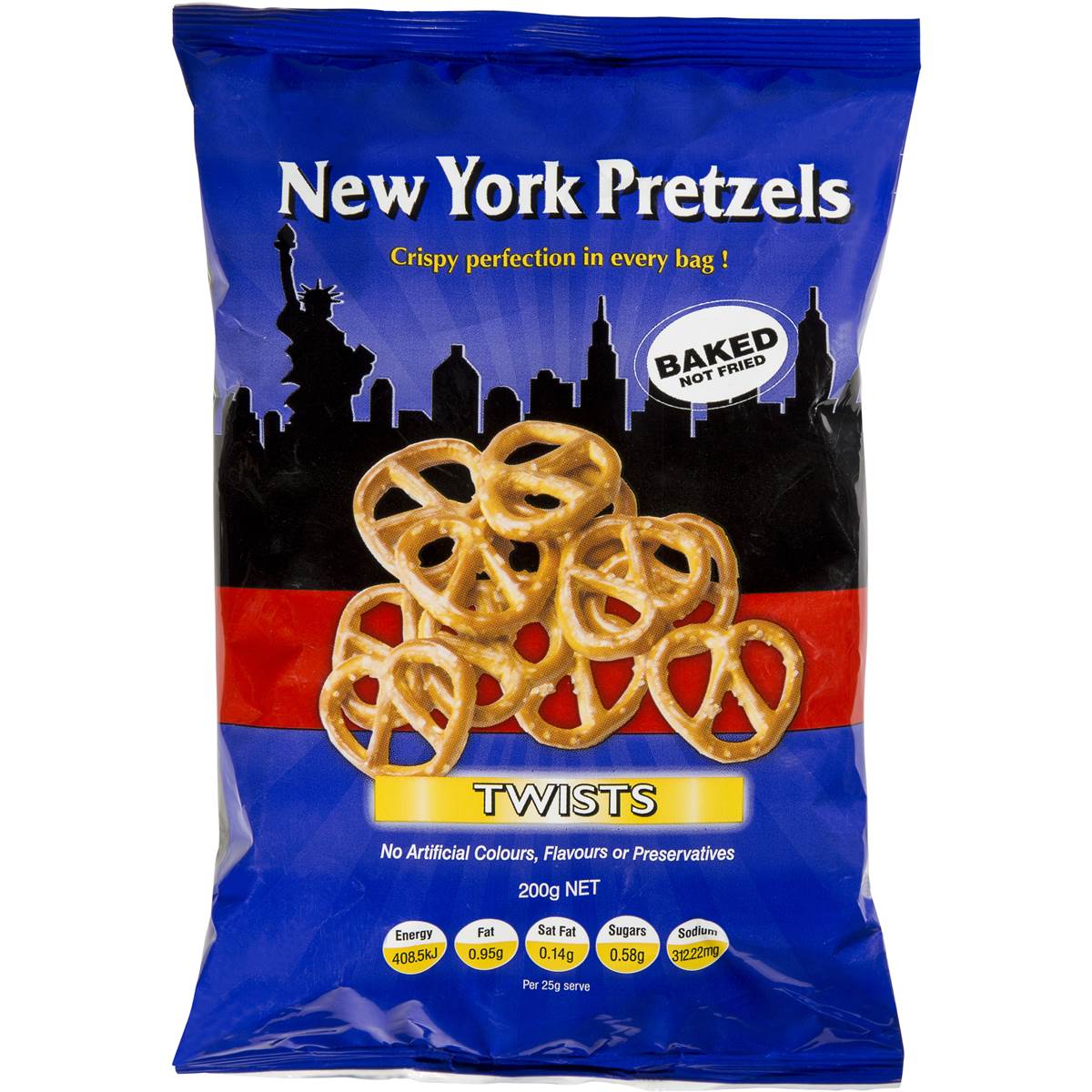 Calories in Benedikt New York Pretzel Twists calcount