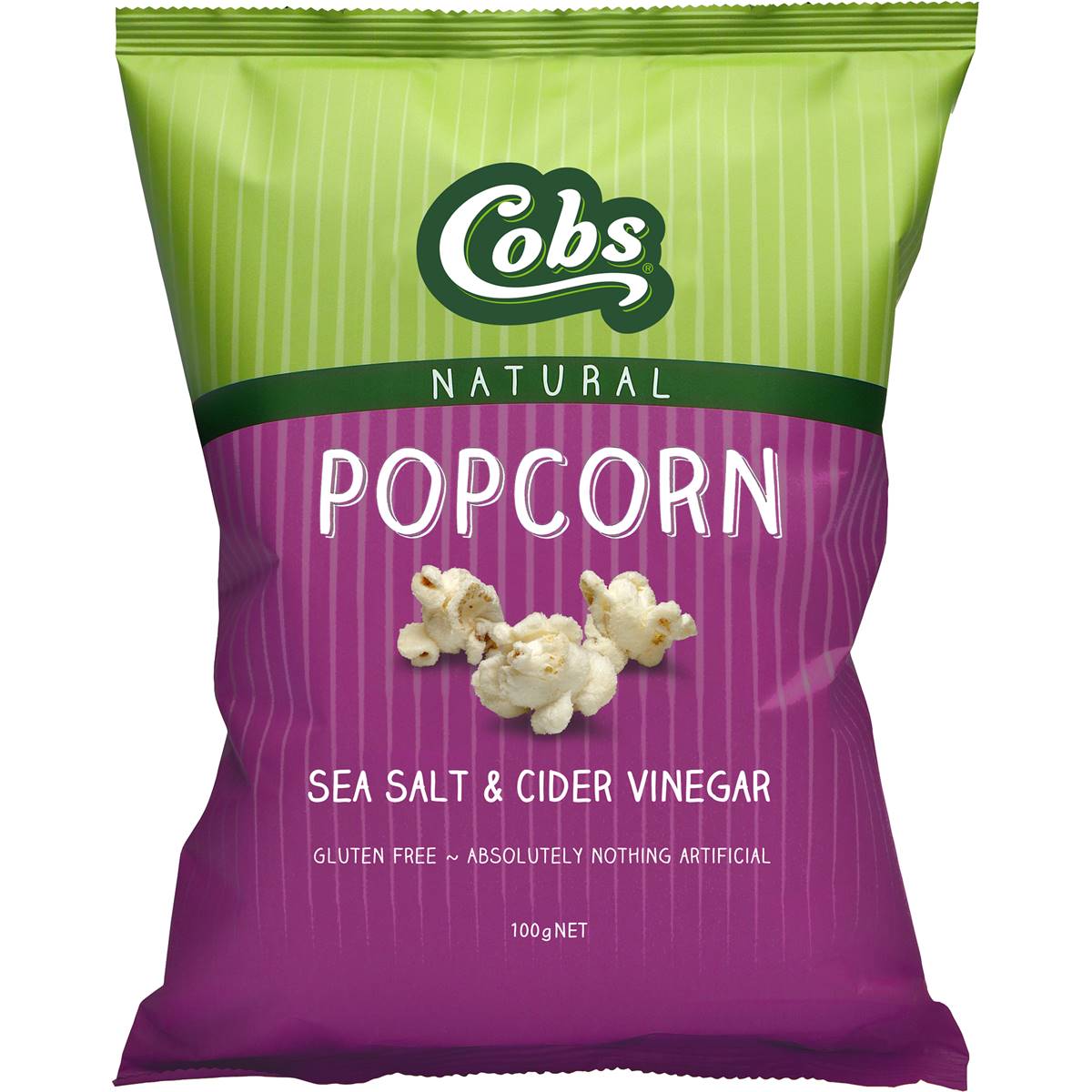 Calories in Cobs Popcorn Sea Salt & Cider Vinegar Gluten Free