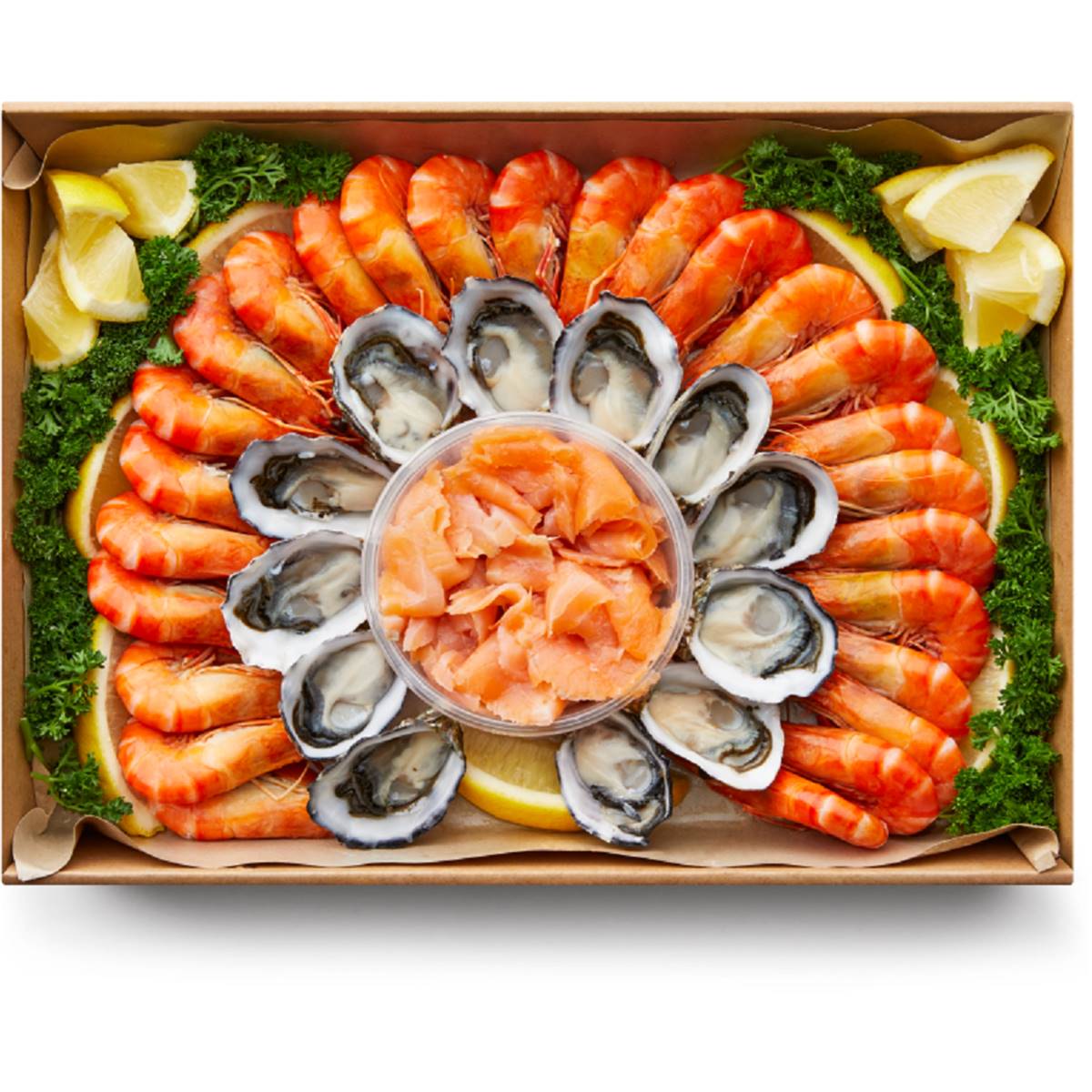 From the Deli Seafood Entertaining Platter