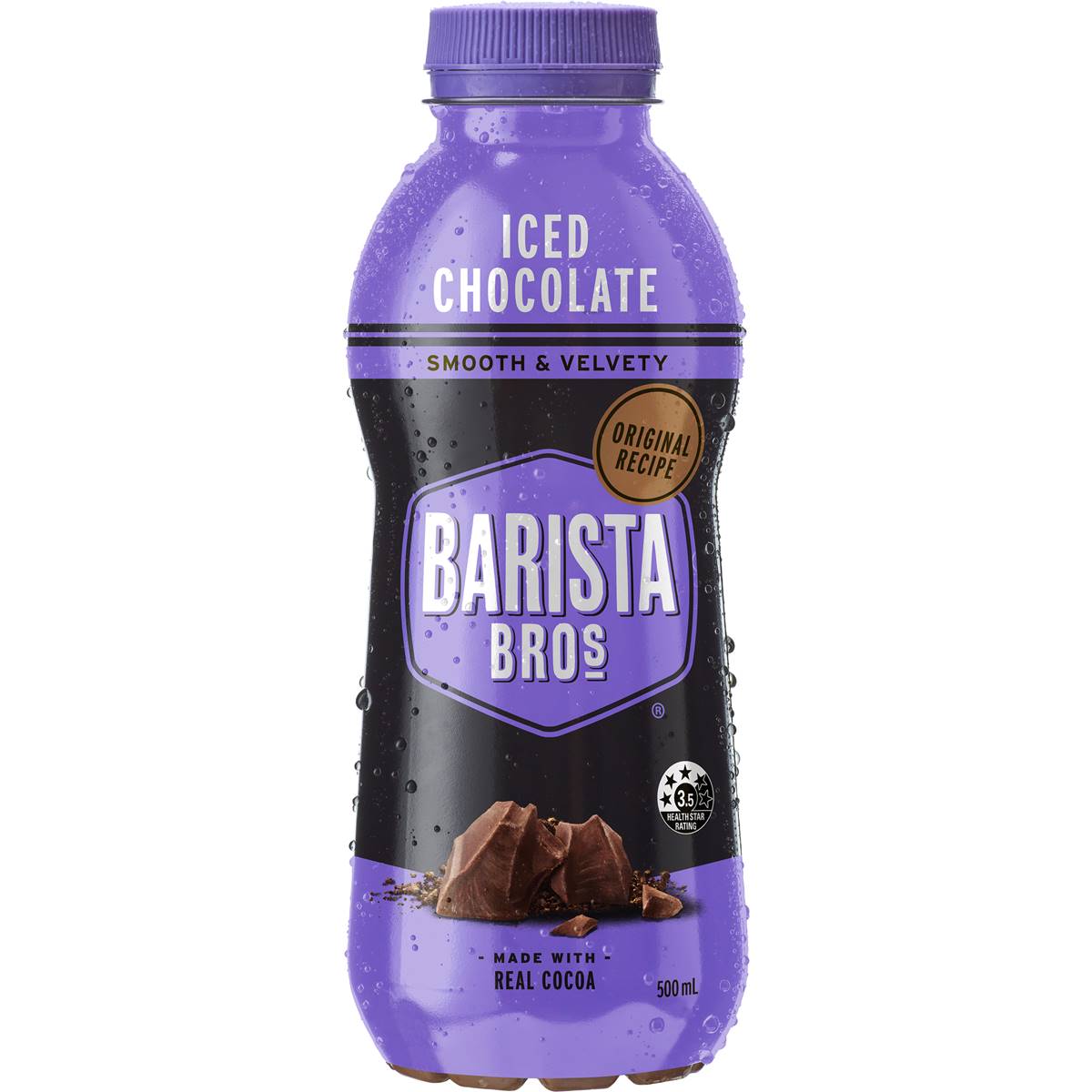 Calories in Barista Bros Iced Chocolate Flavoured Milk