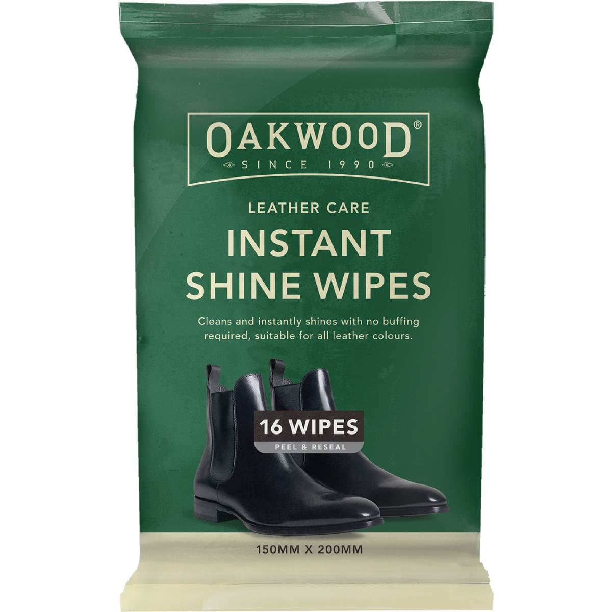 Oakwood Leather Wipes 16 pack