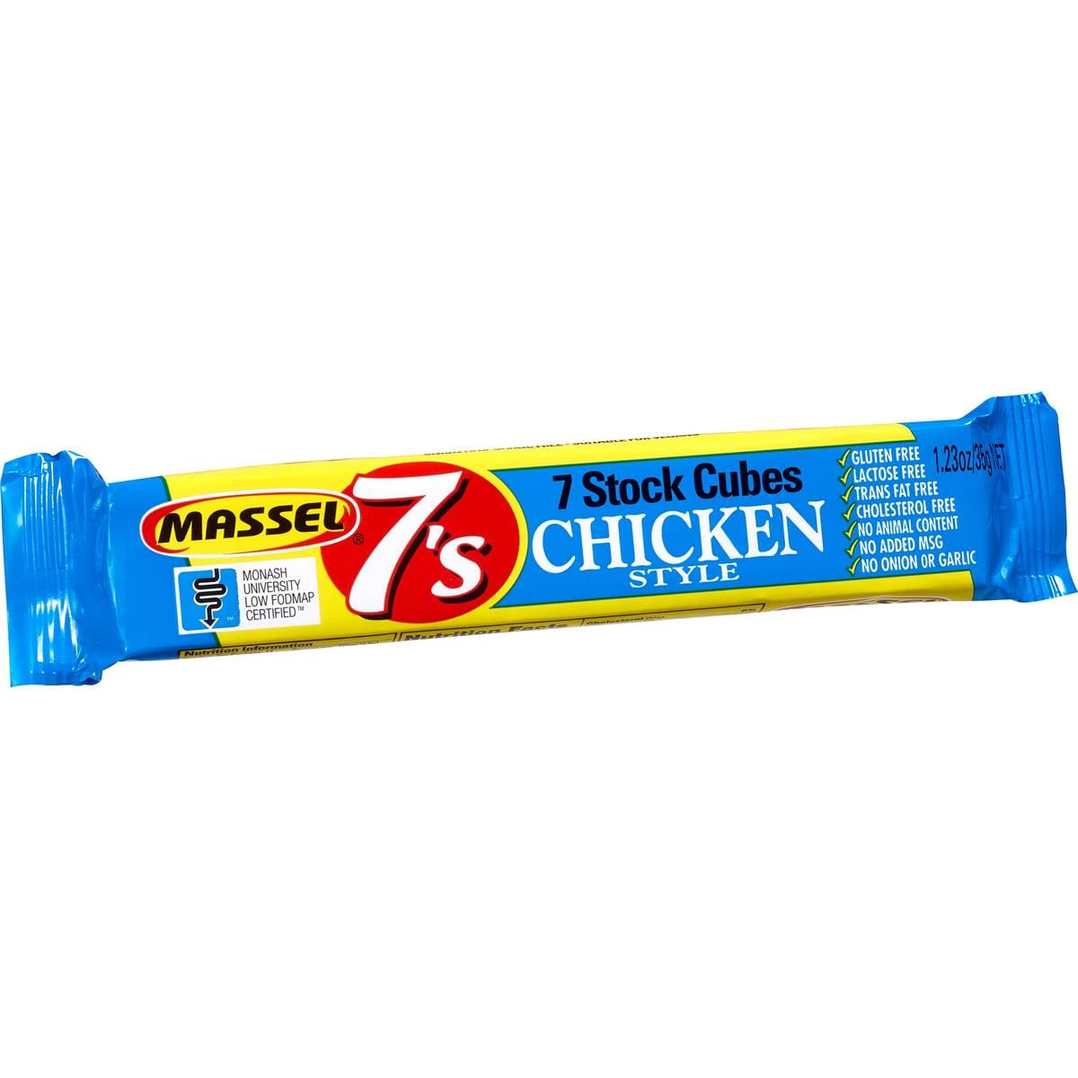 Calories in Massel 7's Chicken Cubes Gluten Free calcount