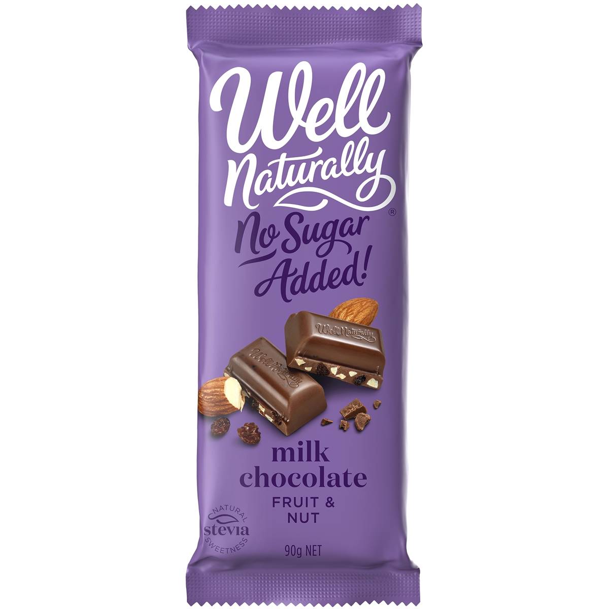 Calories in Well Naturally Bar Fruit & Nut