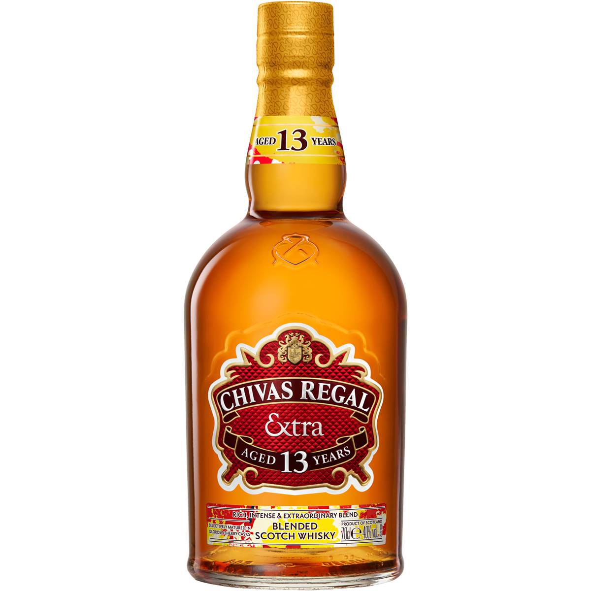 Calories in Chivas Regal Whisky Extra Blended Scotch Whisky
