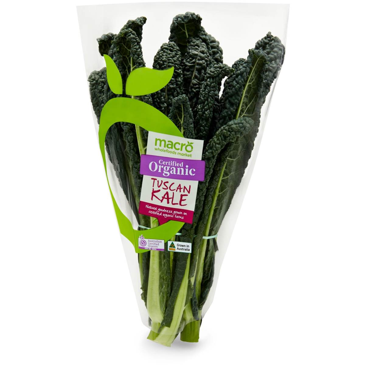 Calories in Macro Certified Organic Tuscan Kale