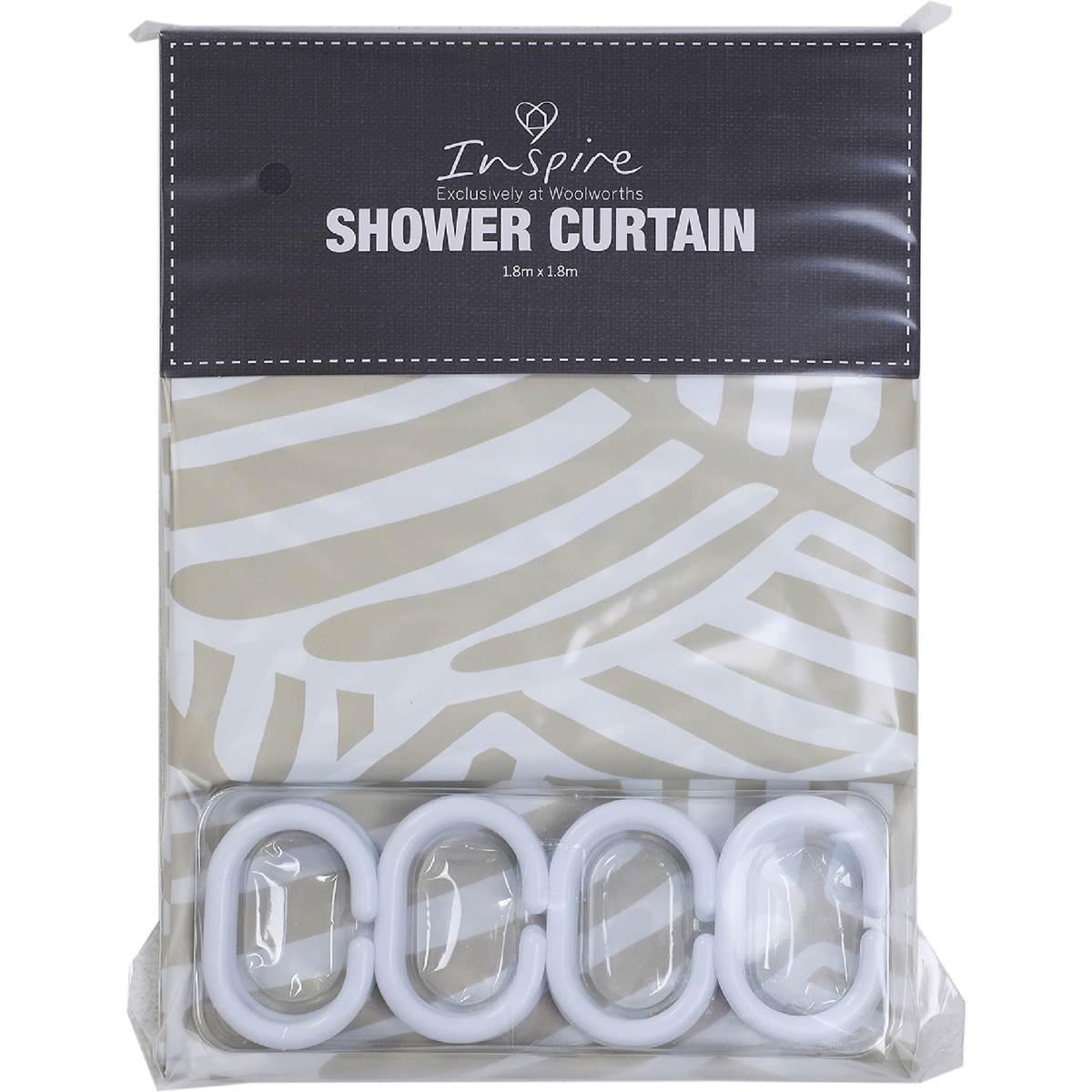 Inspire Peva Shower Curtain