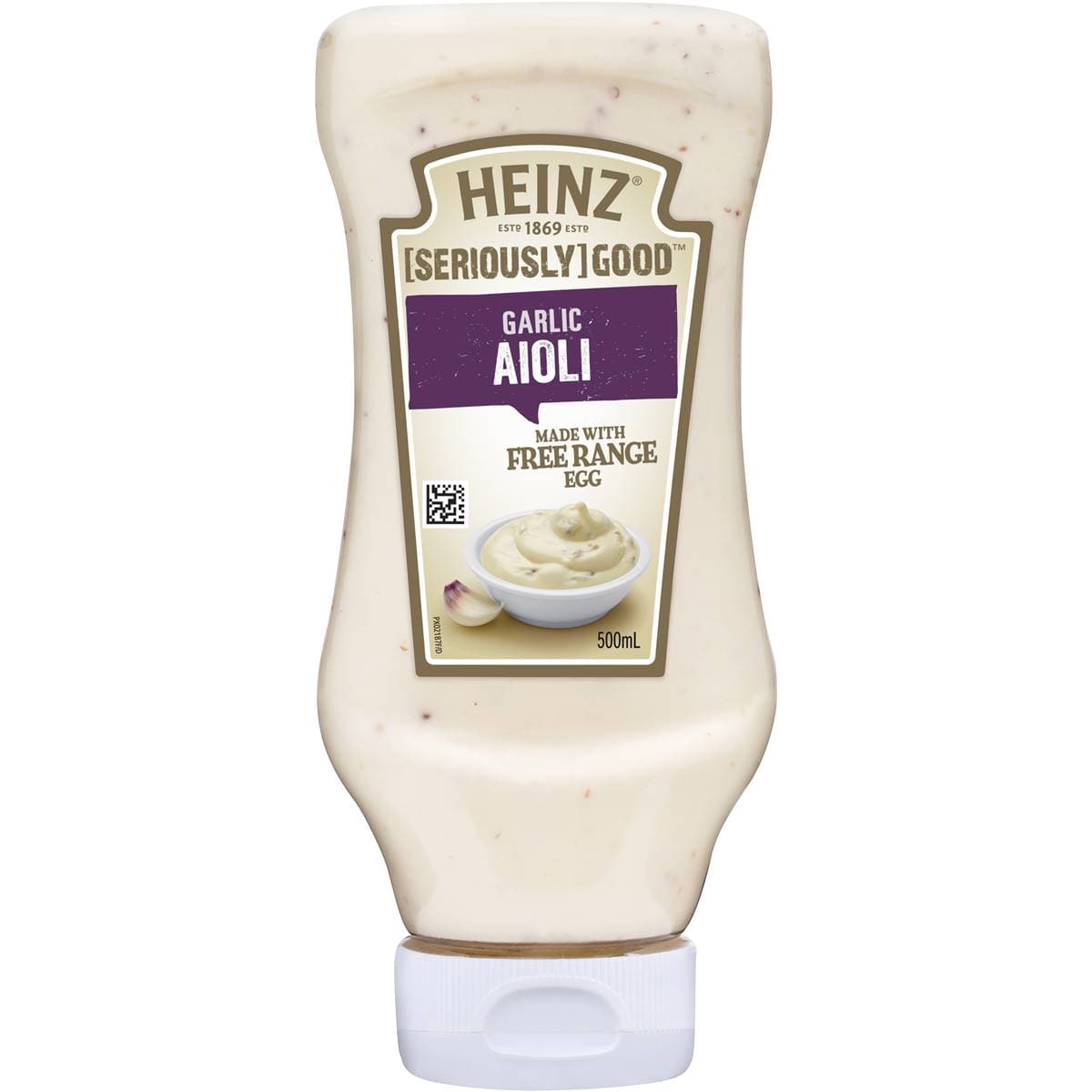 Calories in Heinz Seriously Good Garlic Aioli Mayonnaise calcount