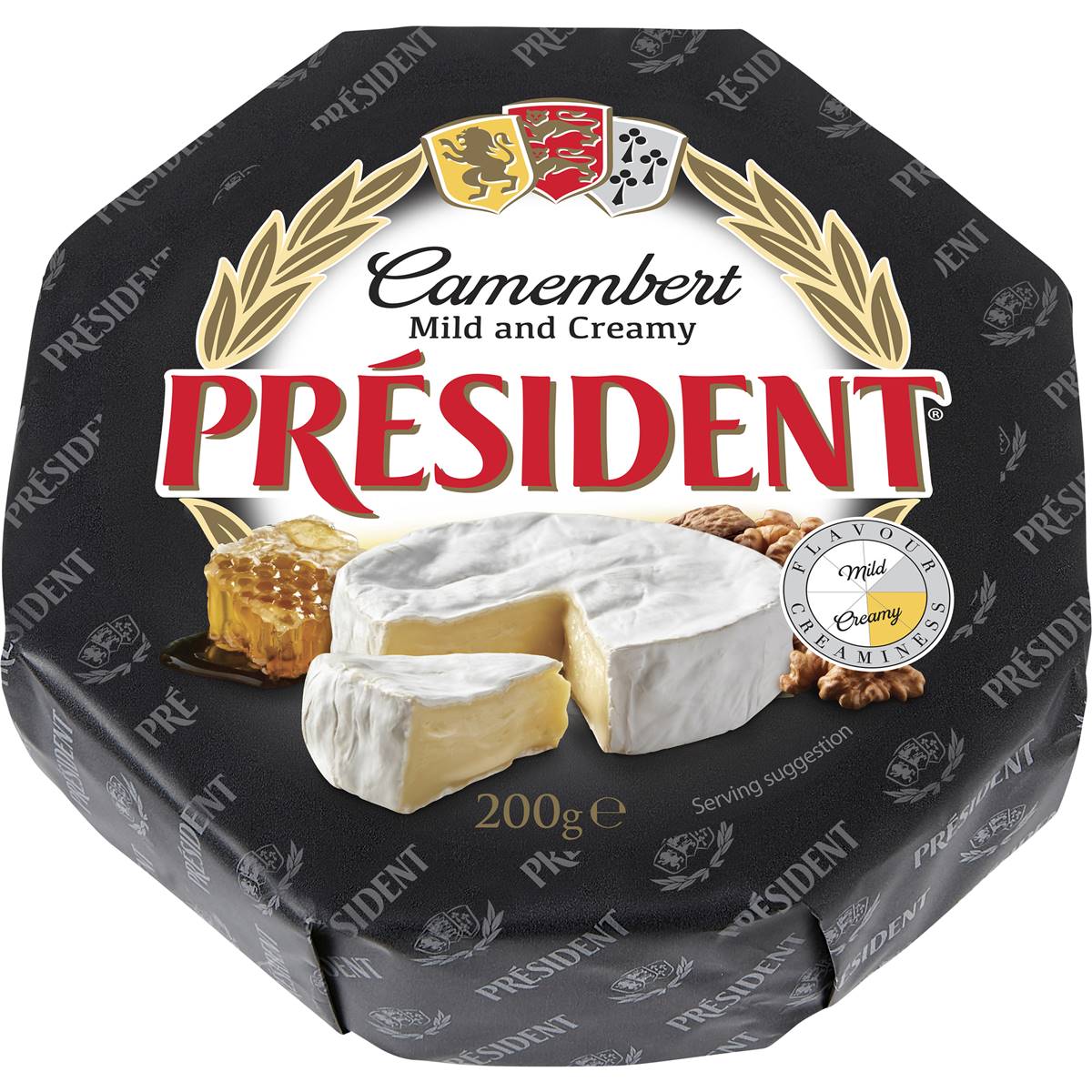 Calories in President Camembert Cheese calcount