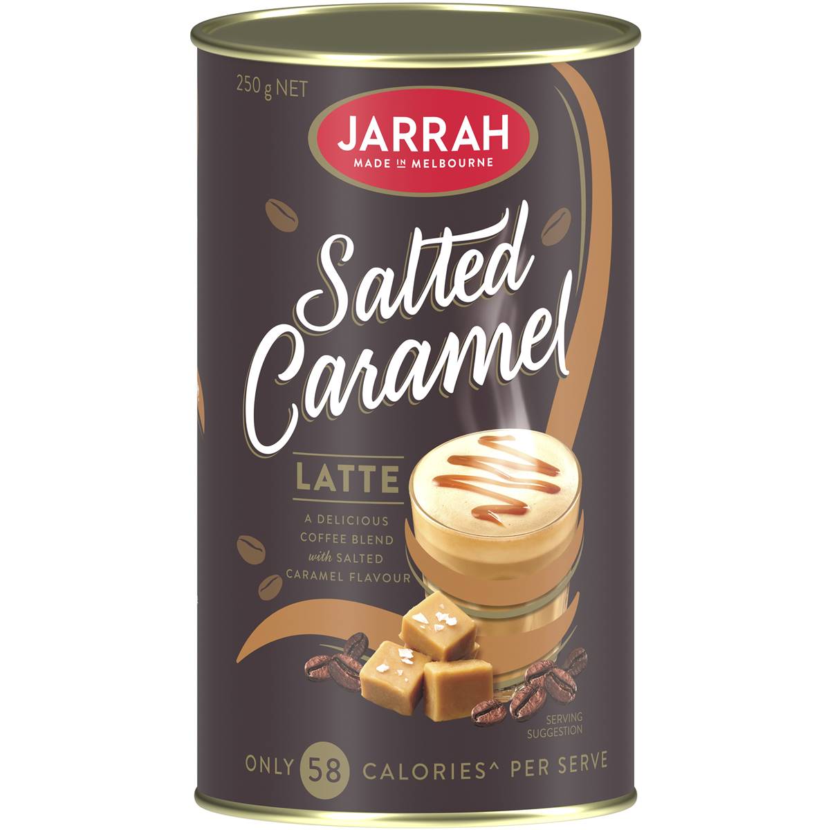 Calories in Jarrah Salted Caramel Latte calcount